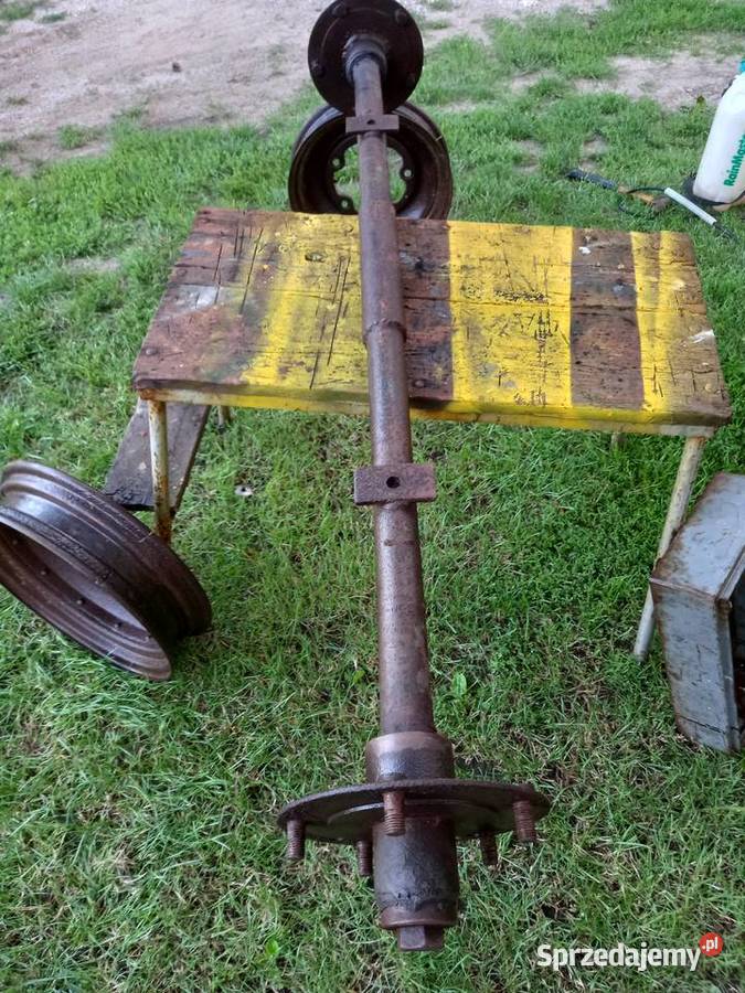 Piasty z osią do vw kubelwagen opel przyczepka Pozostałe dolnośląskie