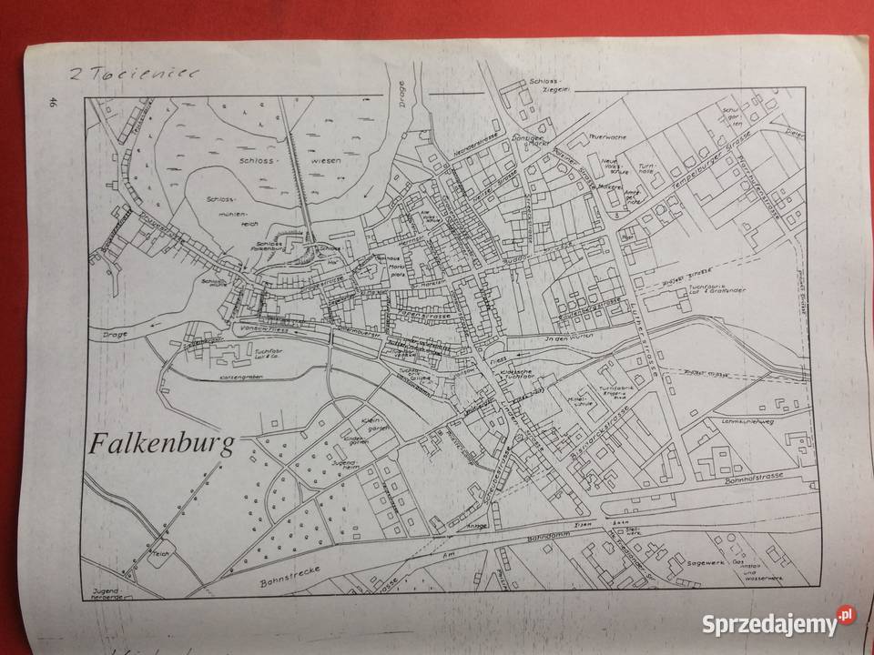 450 Niemiecki Plan Złocieńca I Widuchowej zachodniopomorskie sprzedam