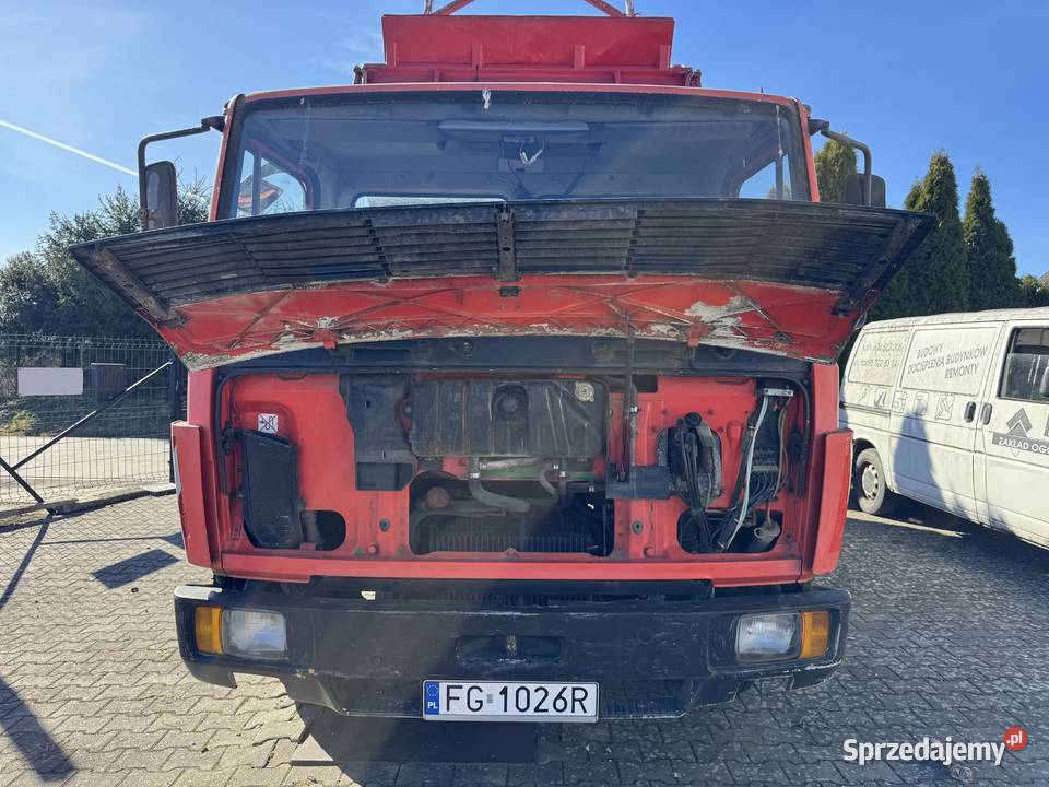 Mercedes Benz 814K 75t kipper 3 strony Gorzów Wielkopolski