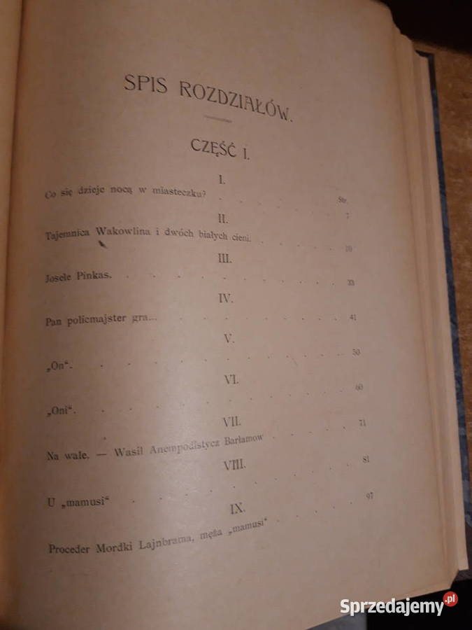 Pan Policmajster Tagiejew Maskoff Zapolska wielkopolskie Iwno