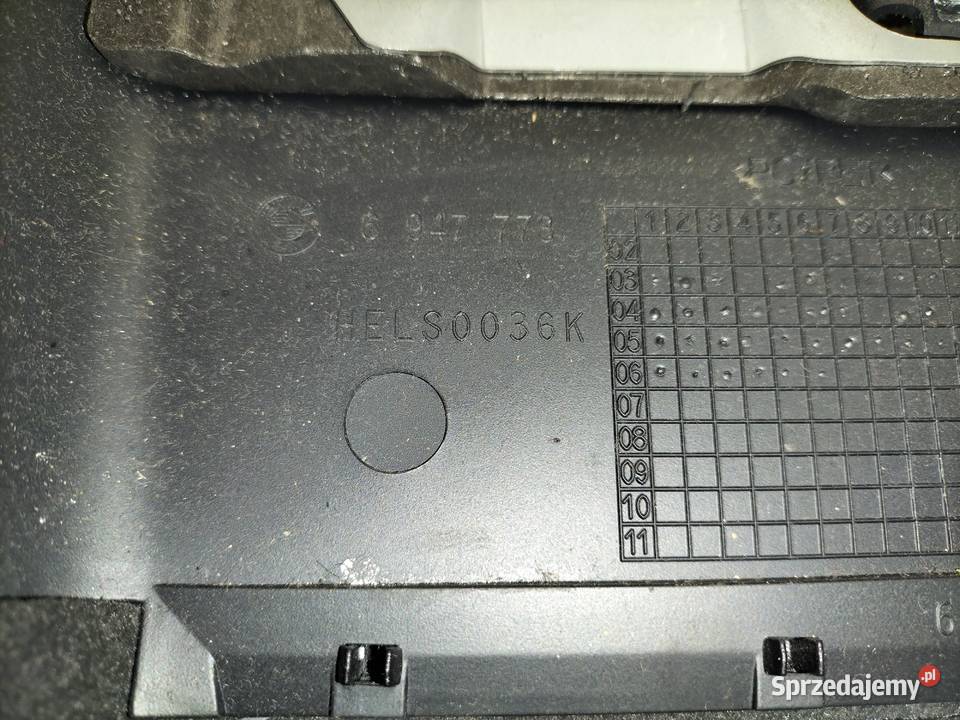 Obudowa dolna kolumny kierowniczej BMW E60 E61 Wyposażenie wnętrza śląskie Poręba