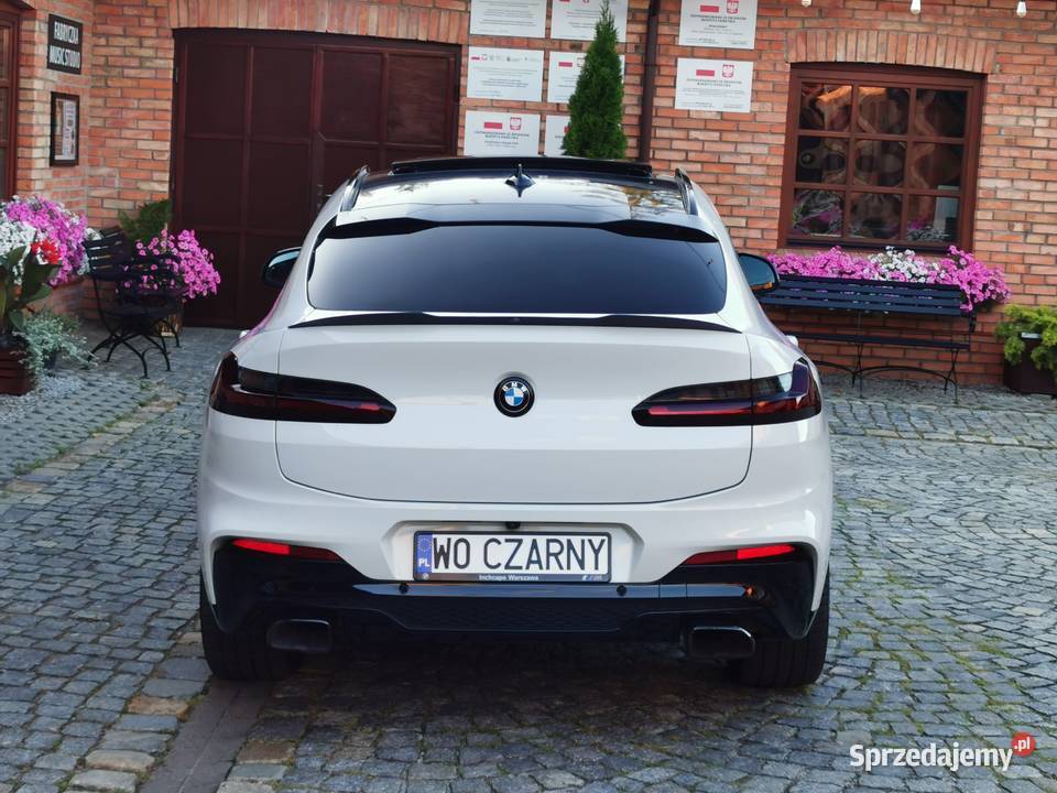 BMW X4 B58 M40i 360 M PAKIET SALON POLSKA 1 przyciemniane szyby Warszawa