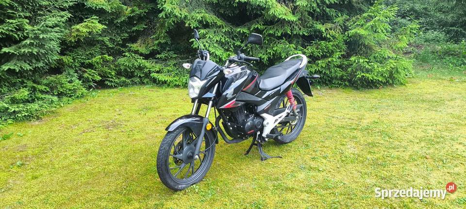 Honda CB125F 2018 2482 Pełna historia 125cm3 lubelskie Józefów