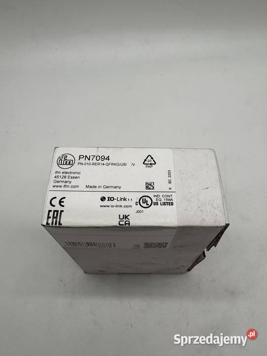 IFM PN7094 Czujnik ciśnienia Warszawa sprzedam