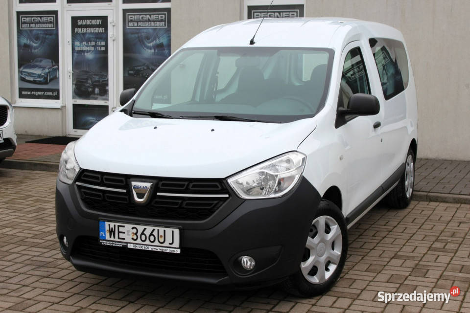 Dacia Dokker FV23 SalonPL Confort 16Sce 102 1WŁ garażowany Sokołów