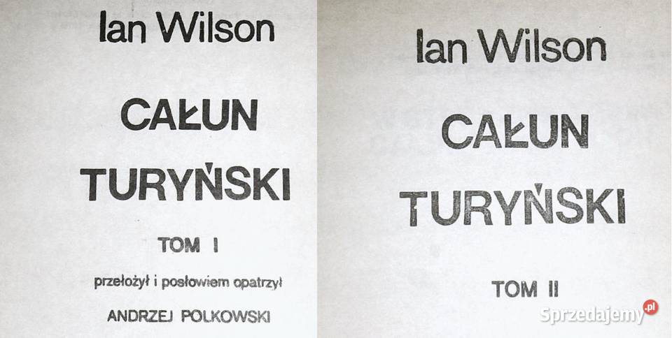 Całun Turyński Ian Wilson Chełm sprzedam