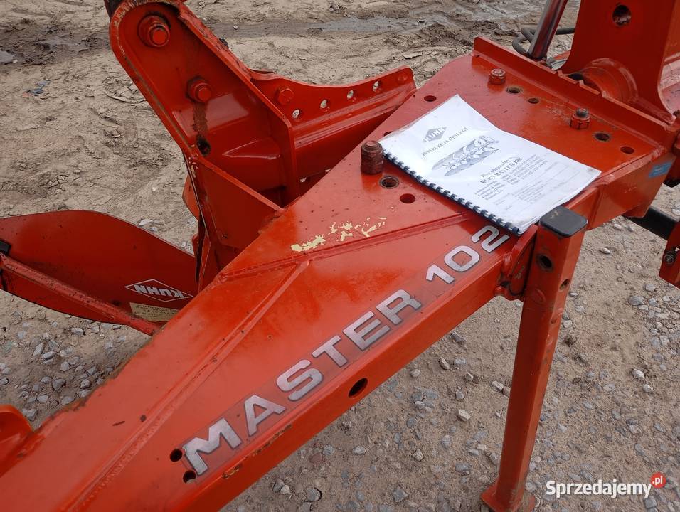 Pług obrotowy Kuhn Master 102 czteroskibowy nowy Pługi mazowieckie Radom