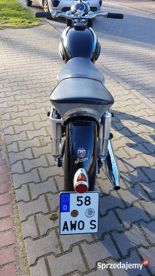 AWO Simson Sport zarejestrowany Gryfino