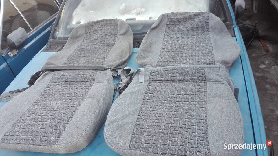 Fotele przod gabki material fso daewoo plus atu Suskowola