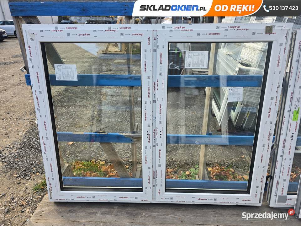 Okno PCV 177x139 NOWE ręki opolskie