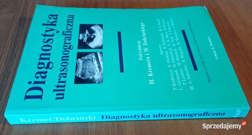 Diagnostyka ultrasonograficzna Kremer Dobrinski fizyka Gdańsk sprzedam
