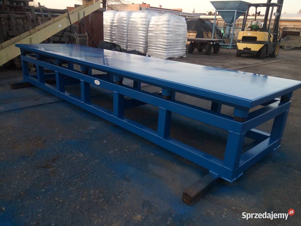 Stół wibracyjny 400 x 100 x 60 KARKON materiały Produkcja Golub-Dobrzyń