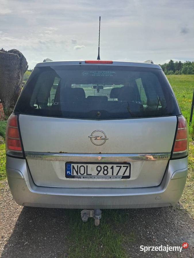 Opel Zafira 120KM warmińsko-mazurskie Biskupiec