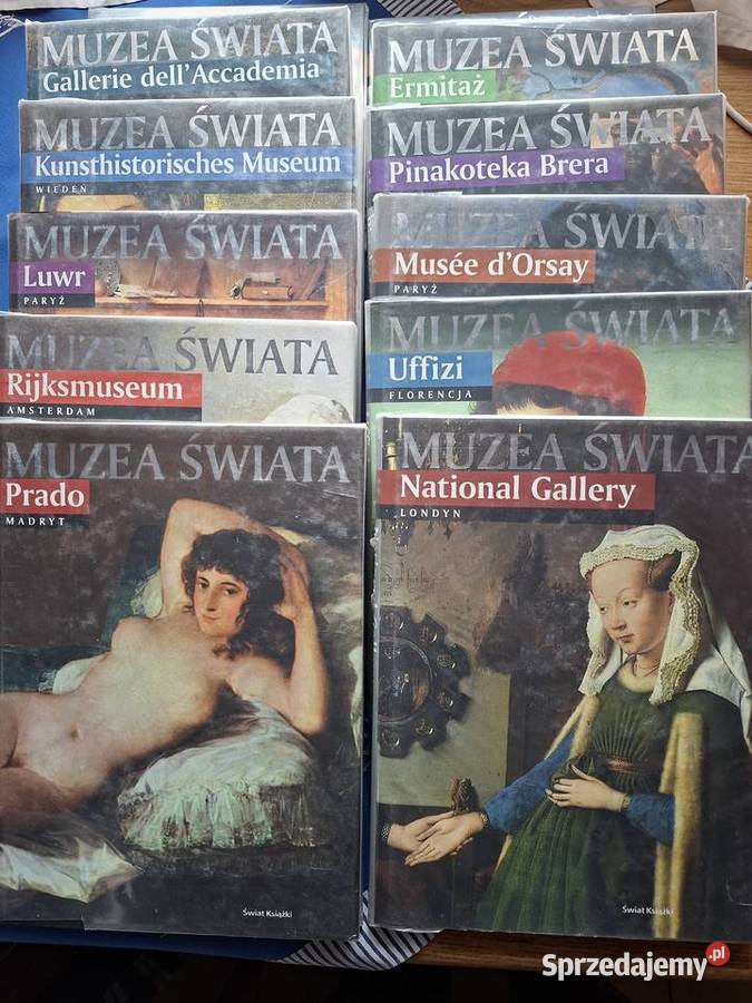 Muzea świata 12 t całość Świat Książki Książki naukowe i popularnonaukowe Kraków