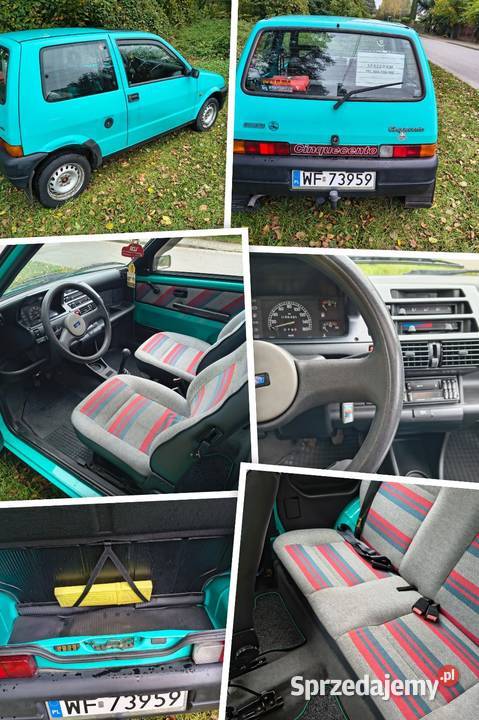 Cinquecento 900 1993rmiętowy PRL Mińsk Mazowiecki