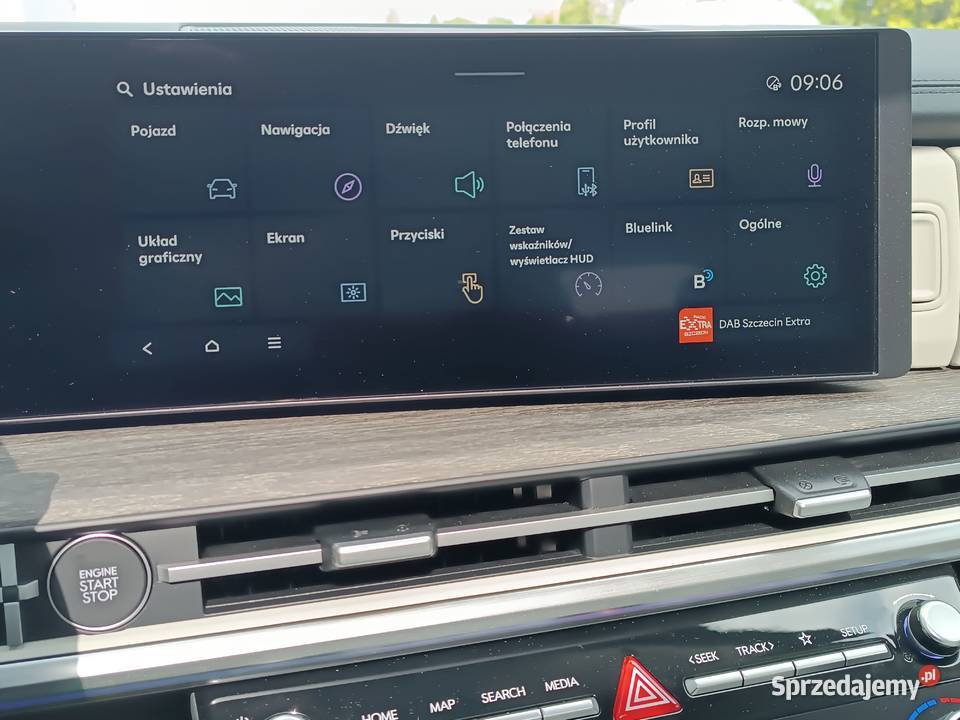 Hyundai Santa Fe Platinum Sun Tech 215 hybryda komputer pokładowy sprzedam