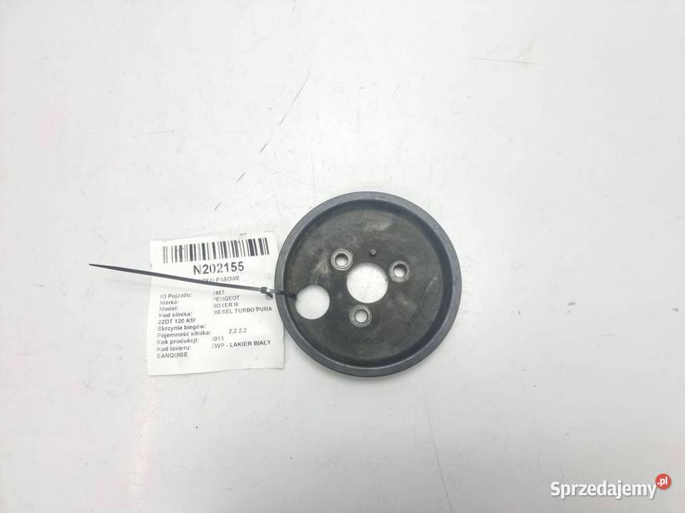 KOŁO PASOWE PEUGEOT BOXER III 6C1Q3A733AA Lipno sprzedam