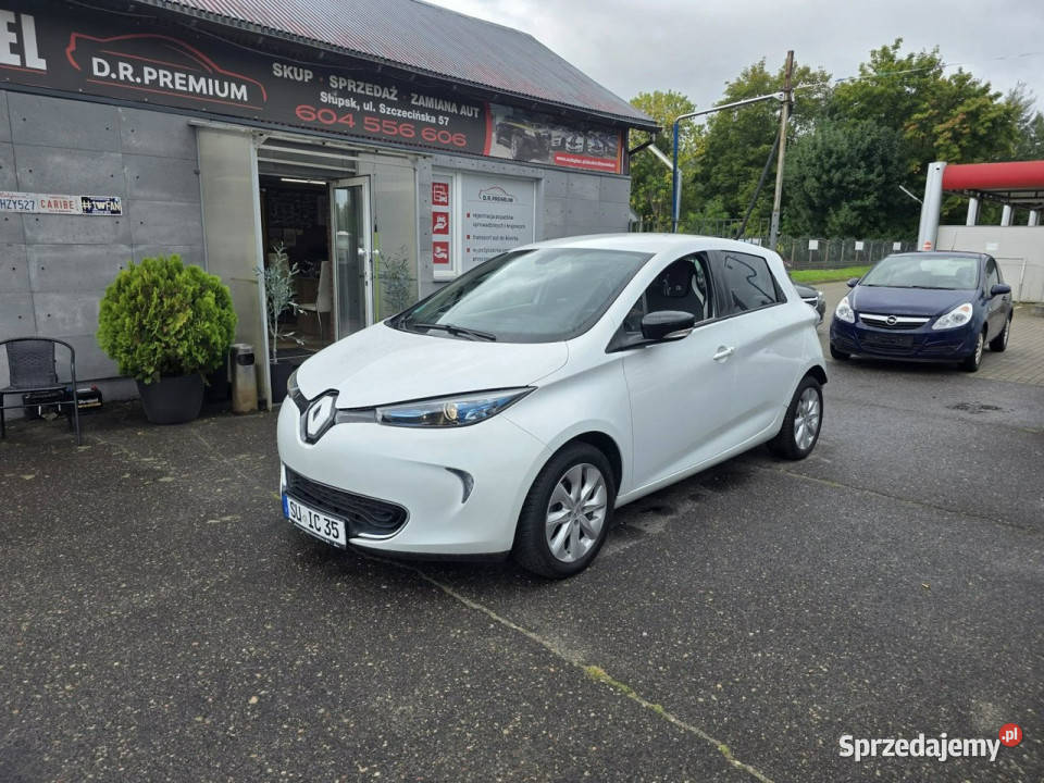 Renault Zoe Full Elektryk 58 Bluetooth Kamera ASR (kontrola trakcji) Słupsk