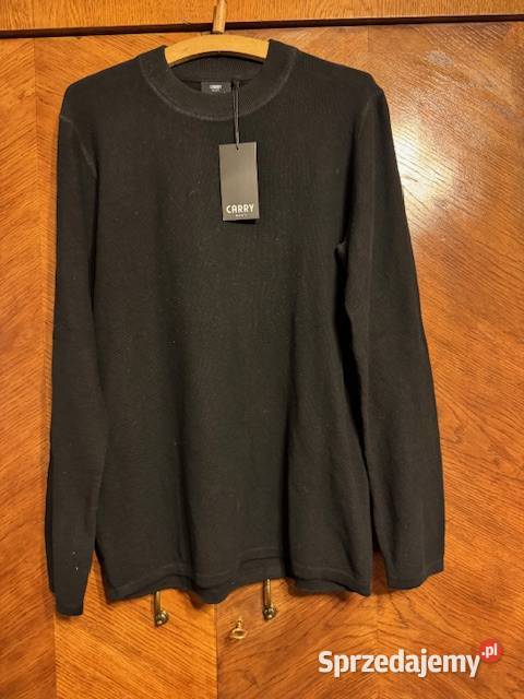 Sweter męski L Carry z bawełny nowy z metką