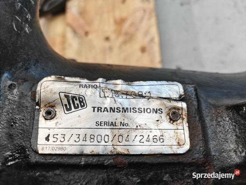 JCB 53595 Pochwa mostu 45820667P Wilkowo