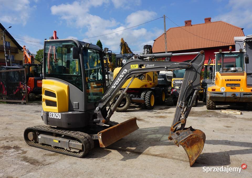 Minikoparka Volvo ECR 25 D 2018 Koparki Jeziorko sprzedam
