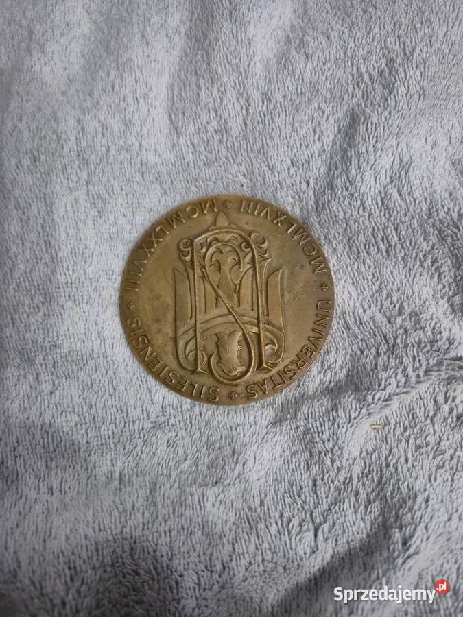 Medal 10lecie Uniwersytetu Śląskiego 19681978 Buczkowice