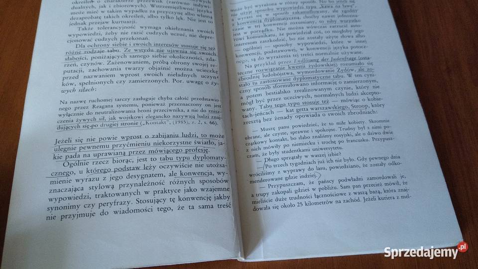 Szkice o tabu językowym Zenon Leszczyński Gdańsk