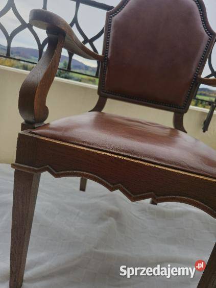 Fotel w stylu ArtDeco lata 2030 Orginal do małej Antyki, Sztuka, Kolekcje Nowa Ruda