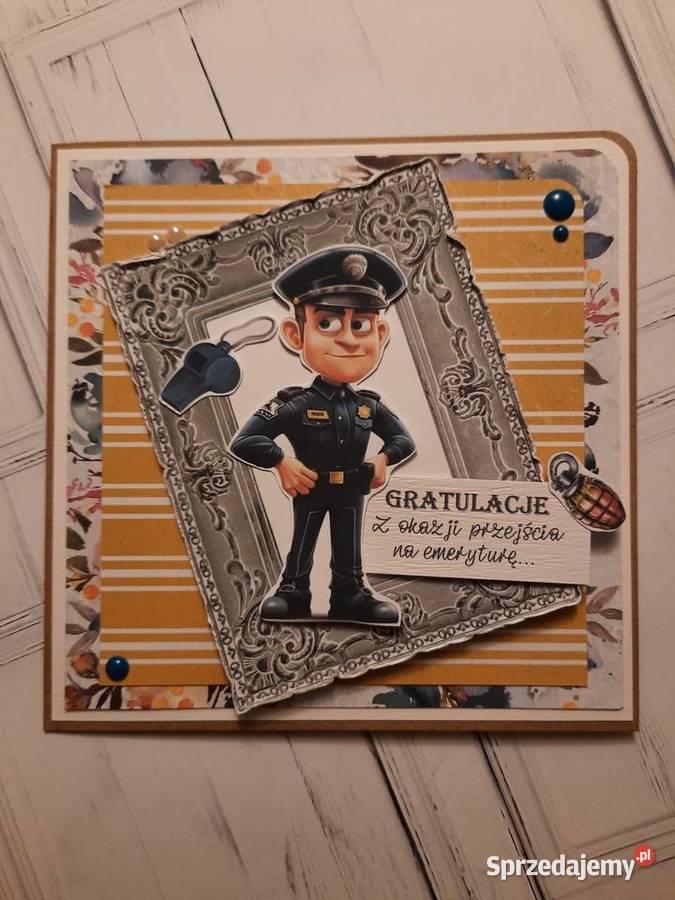 Kartka Policjantki i Policjanta personalizowana Kartki okolicznościowe