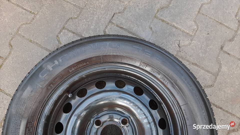 KOŁA OPONY FELGI 16570 R14 2011 NISSAN MICRA K12 Koła i felgi