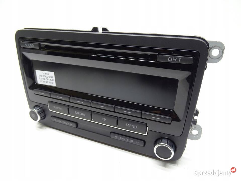 RADIO CD VW POLO V 6R TIGUAN 5N SHARAN 7N Sprzęt audio fabryczny