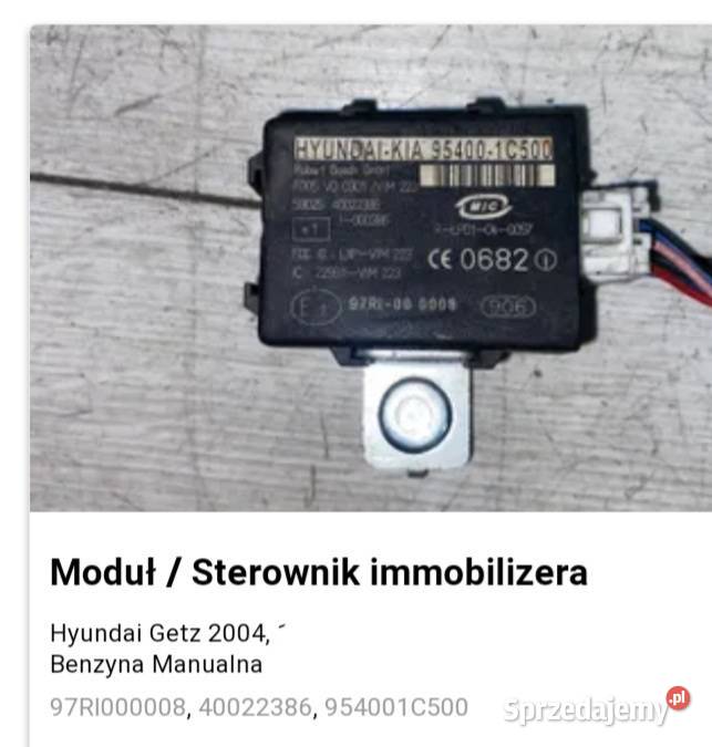 Hyundai Getz sterownik immobilizera