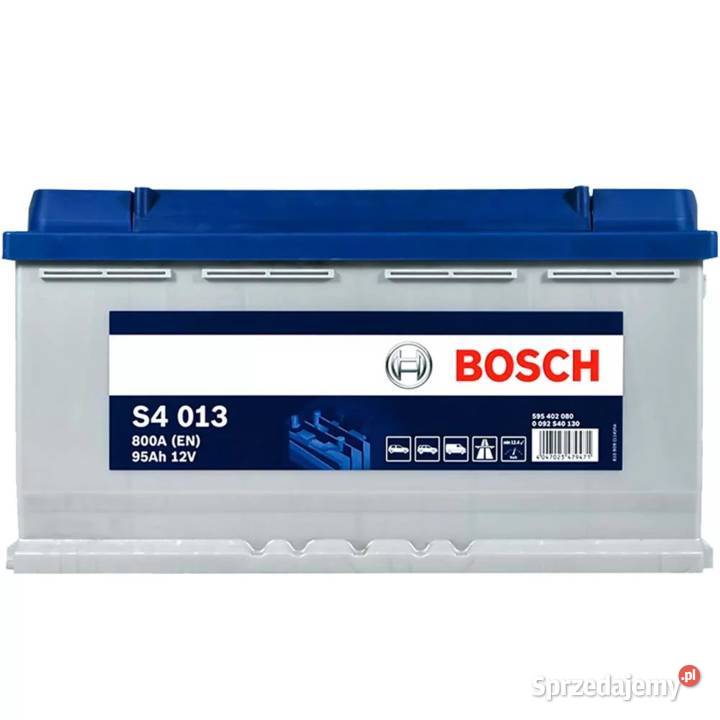 Akumulator Bosch 95Ah 800A EN S4013 PRAWY PLUS osobowe podkarpackie Mielec