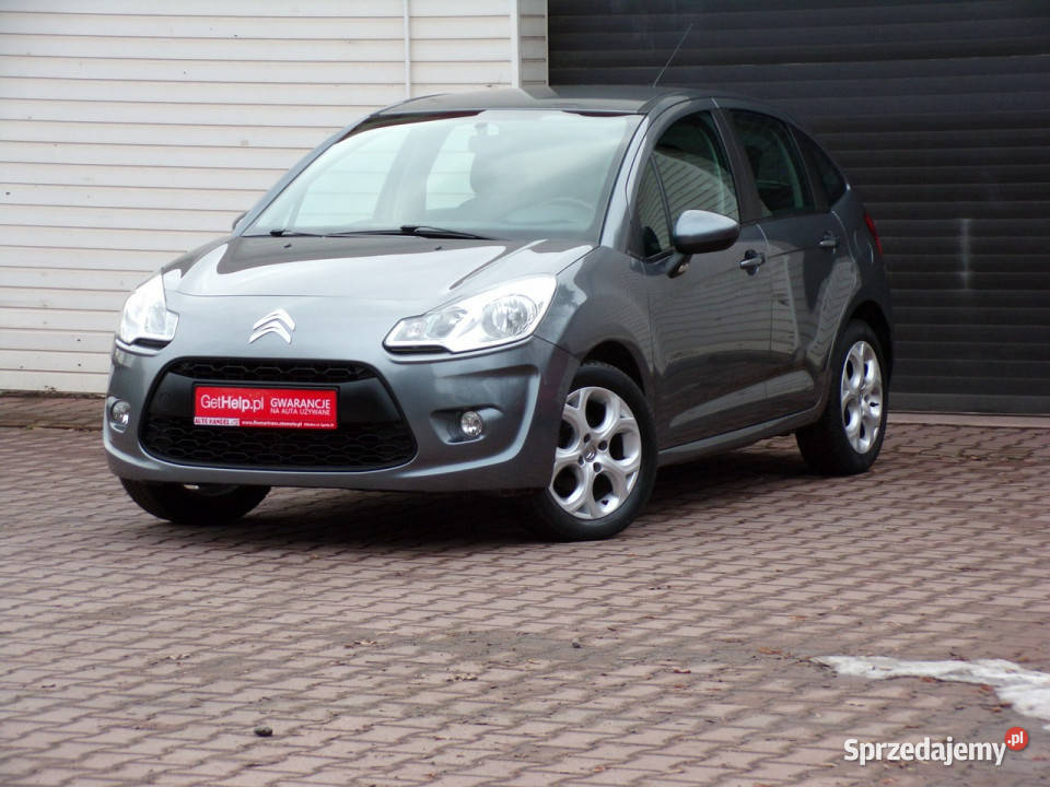 Citroen C3 Klimatronic Gwarancja 14 74 2010 II VAT marża śląskie Mikołów