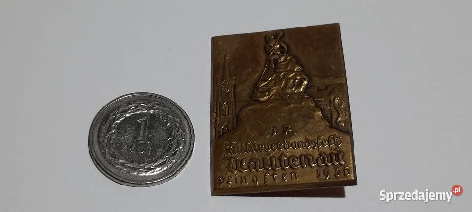 odznaka Niemcy 1936 Warszawa