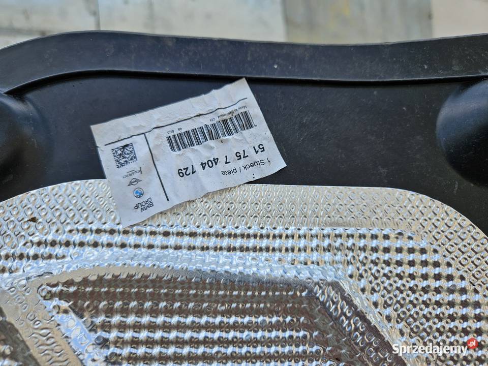 BMW 5 G30 G31 OSŁONA PODWOZIA TYLNA 51757404729 osobowe wielkopolskie Międzychód