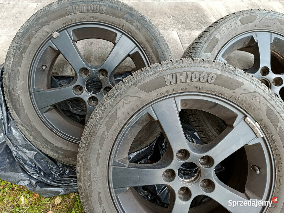 Koła OEM Saab 16 5x110 opony zimowe Zeetex