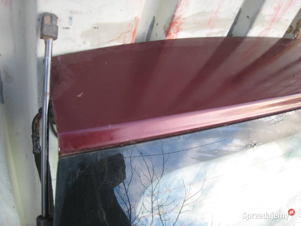 Klapa tylna bagażnika kompletna bordowa Opel Kraków sprzedam