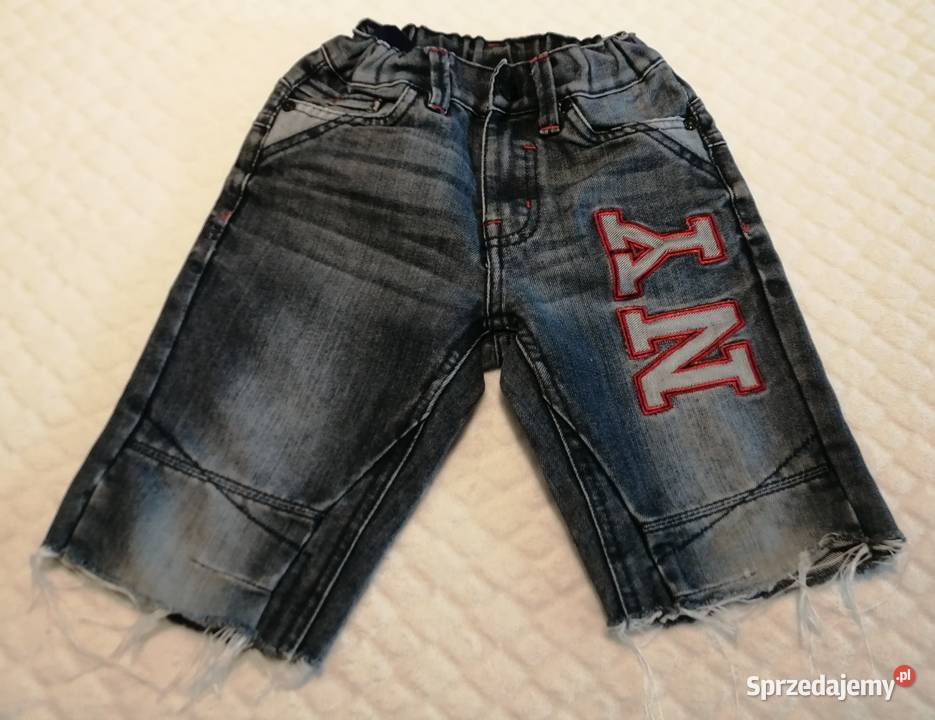 Krótkie spodenki dżinsowe chłopięce NY 128 Czeladź