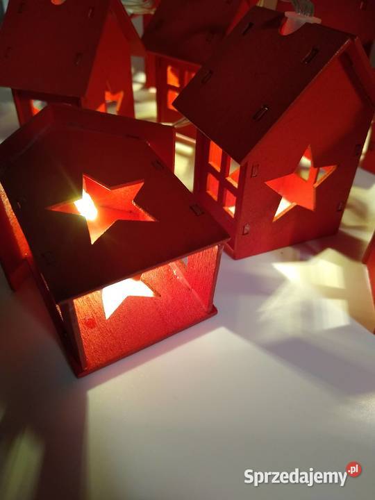 Światełka Domek Domki Led Girlanda Łańcuch Gdańsk