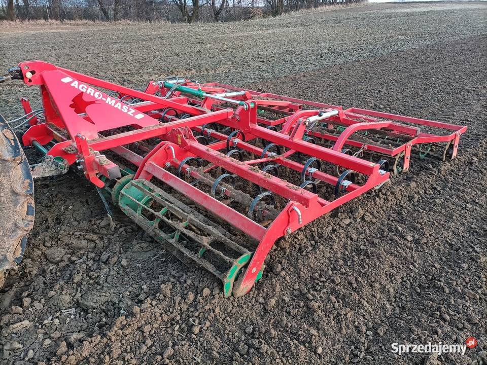 Agregat uprawowy Agro Masz 42m składany nieuszkodzony Działoszyce