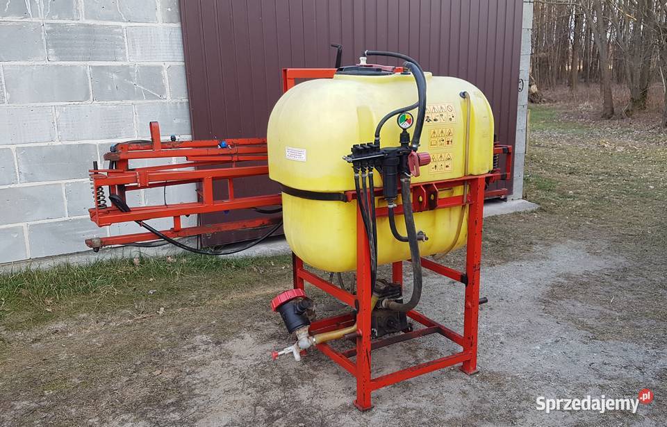 Opryskiwacz 400l lance 12m nowego żółta beczka Dąbrowa Tarnowska