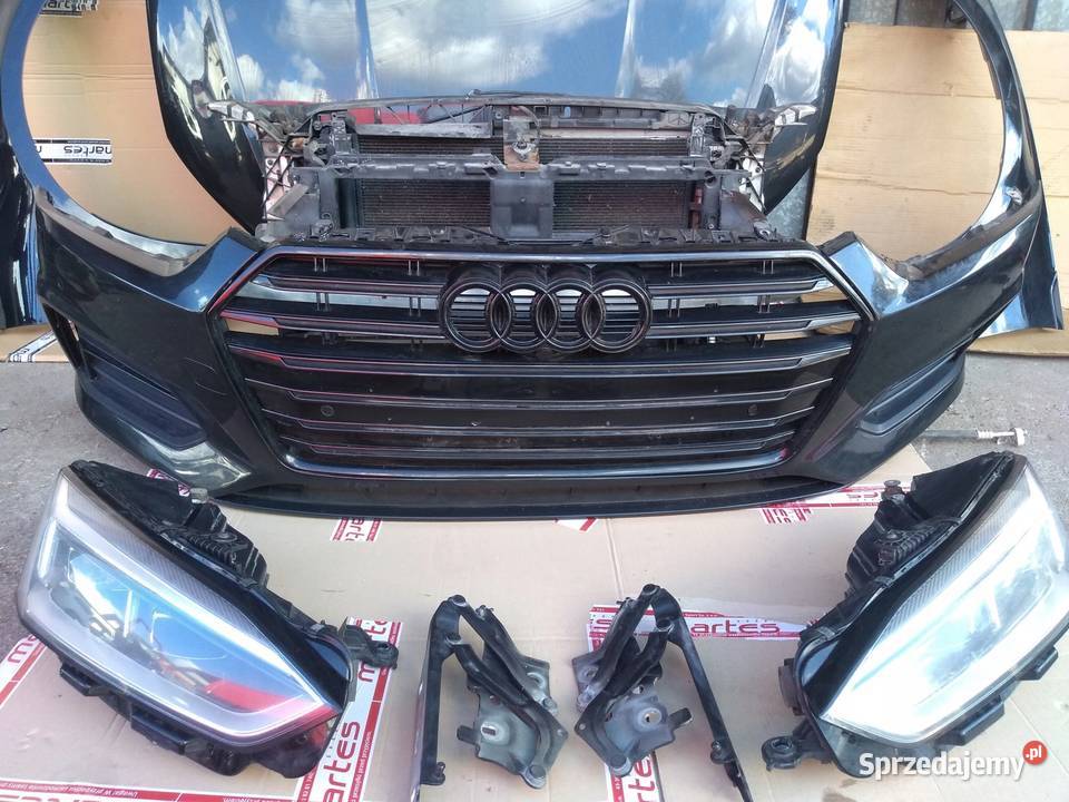 KOMPLETNY PRZÓD MASKA ZDERZAK LAMPY PAS PRZEDNI Kościerzyna