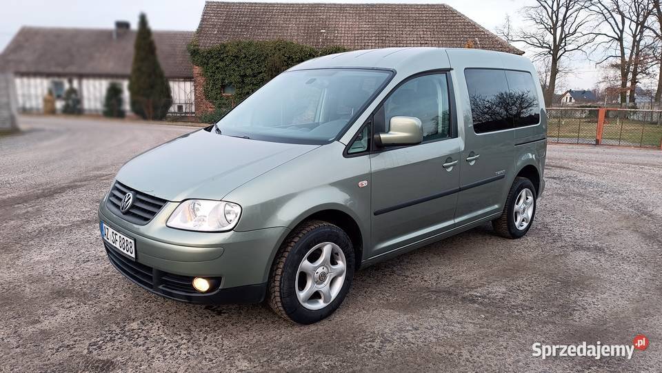 Volkswagen Caddy 2010r 14 MPI LIFE TEAM Navi nawigacja Gubin