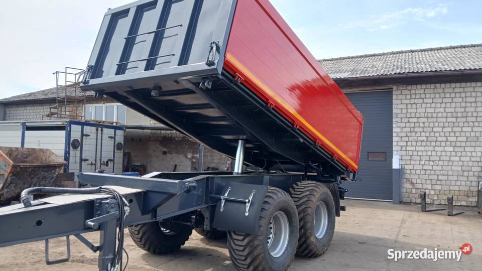 Tandem 3 x wywrotka 18T KELBERG szerokie koła Koronowo