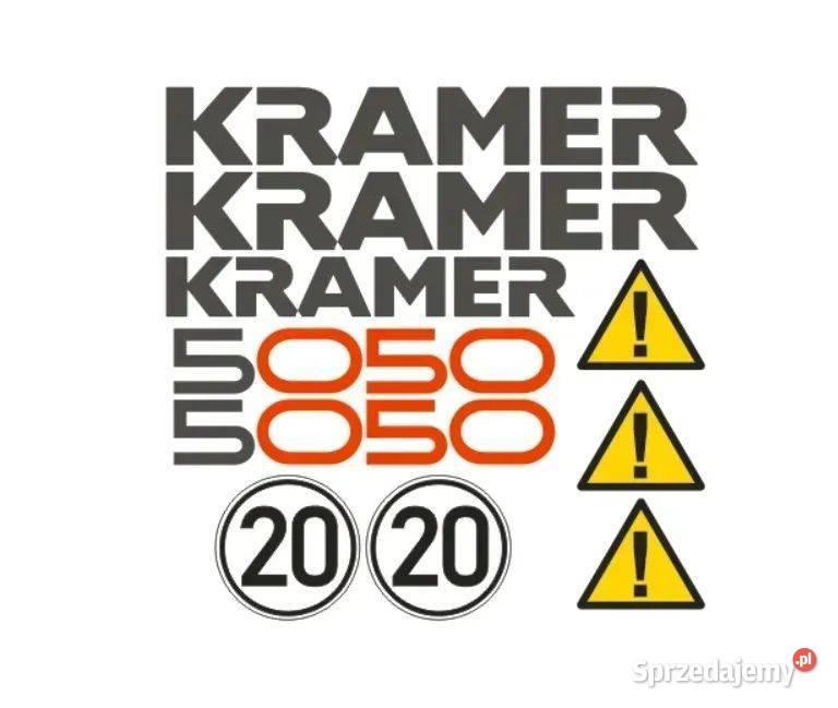 Naklejki oklejenie KRAMER 5050 Zamiennik mazowieckie Janików