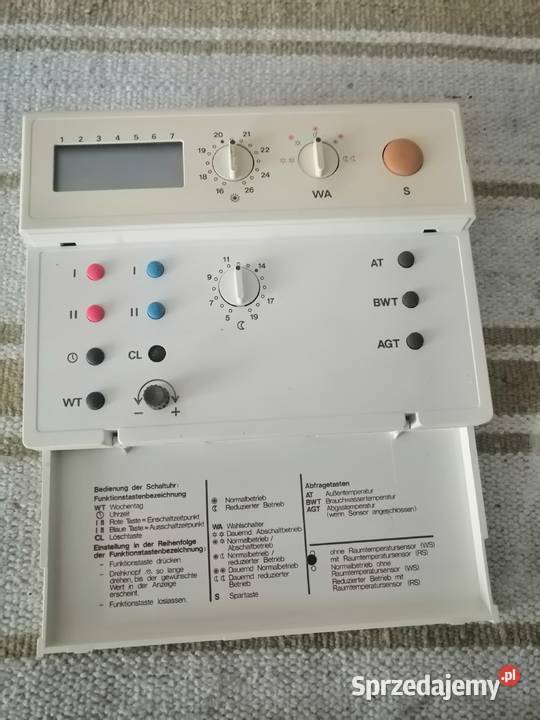 Pilot zdalnego sterowania Viessmann MC 7402053 B Piece i kominki dolnośląskie Legnica sprzedam