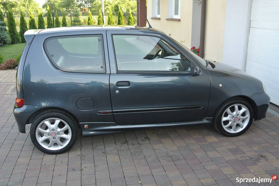 Fiat Seicento 11 ABARTH SKÓRA ALU nieuszkodzony