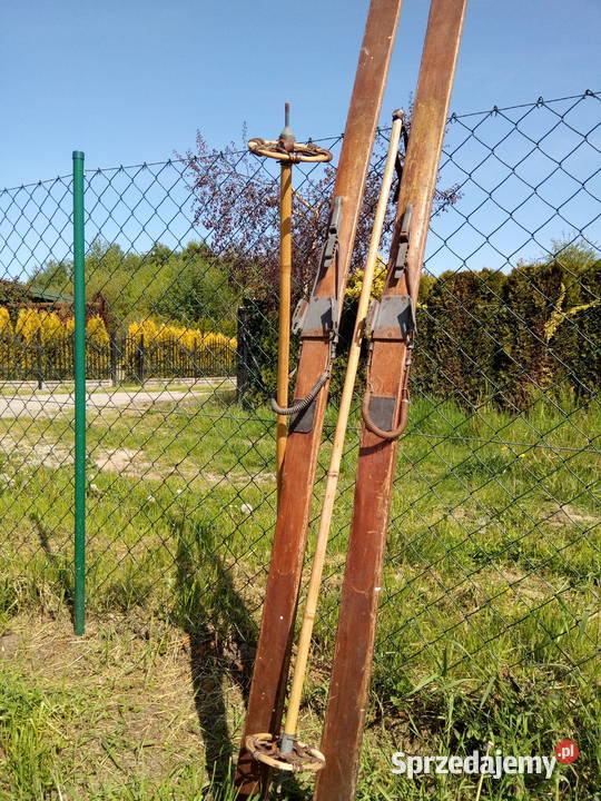 Narty zabytkowe z okresu międzywojennego pomorskie