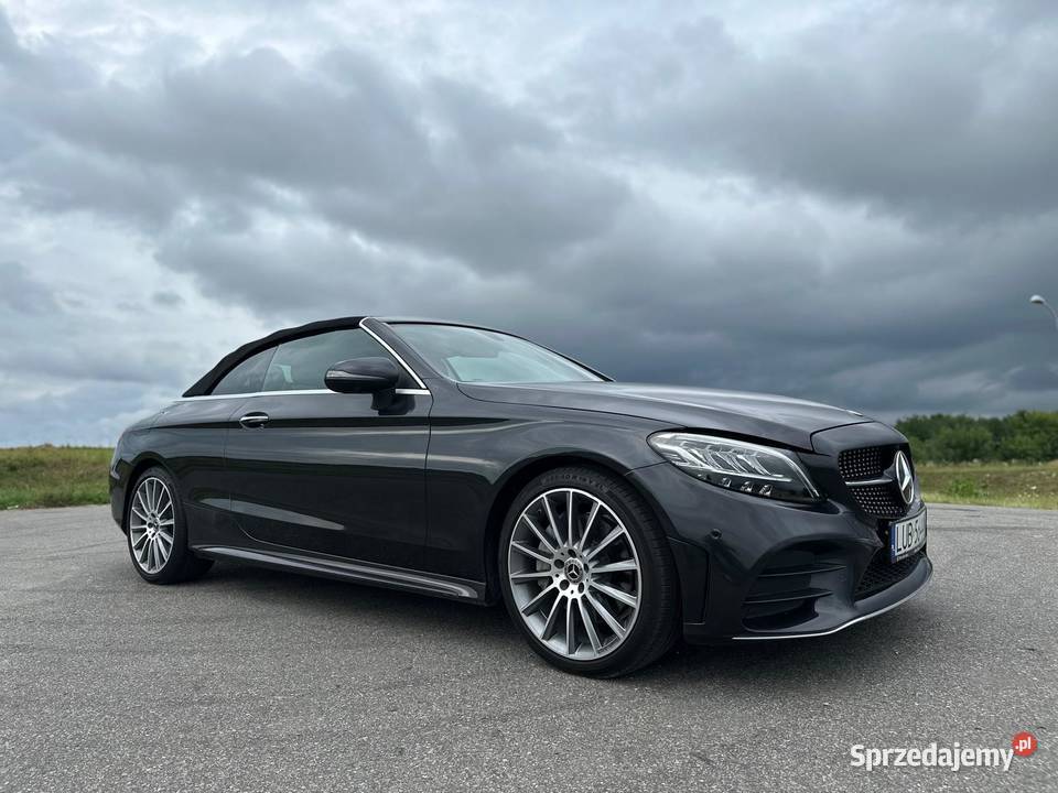 W205 Mercedes C cabrio 2019 lift AMG 258 automatyczna